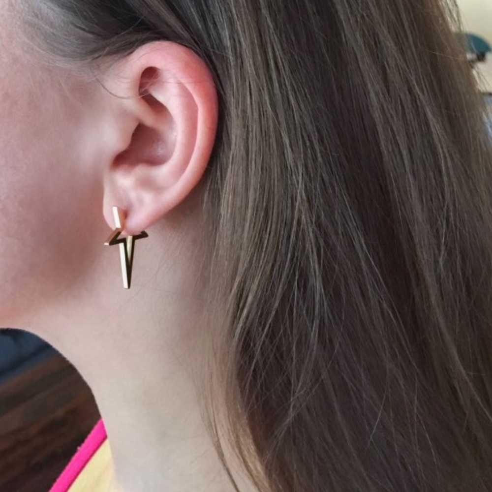 🆕 CARINA Star Earrings - Picture 8 of 8